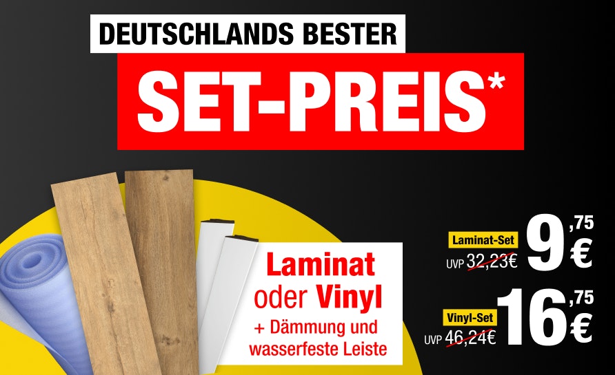 Deutschlands bester Set-Preis