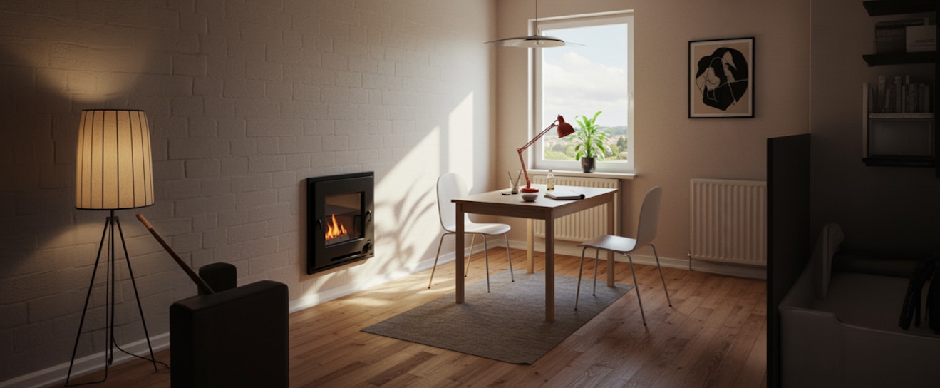 Zimmer mit entspannter Atmosphäre