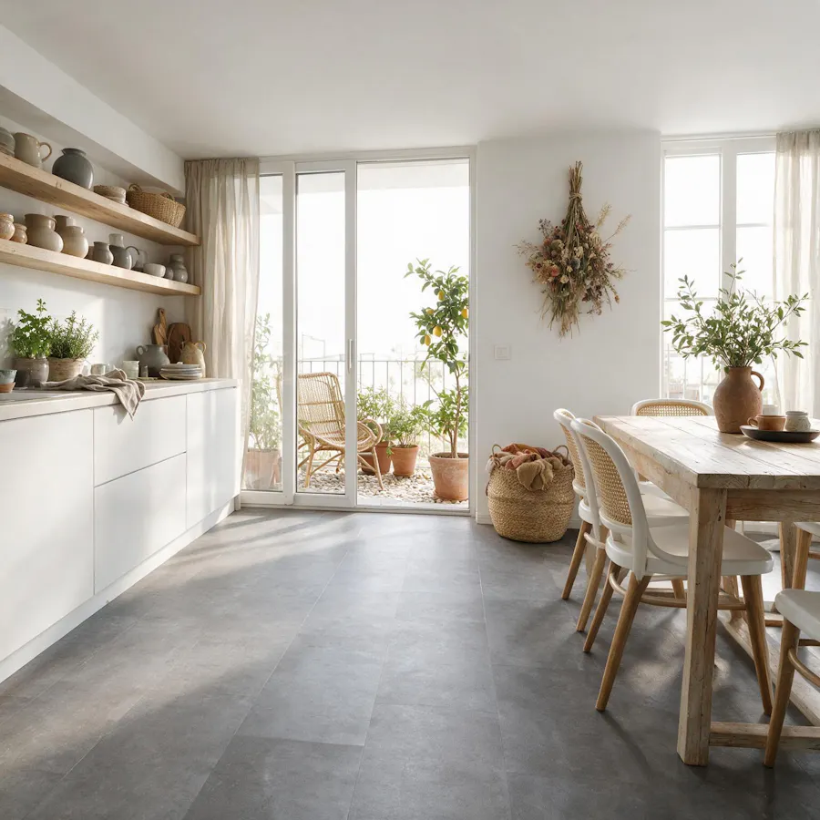 Küche im Einrichtungsstil Boho Chic