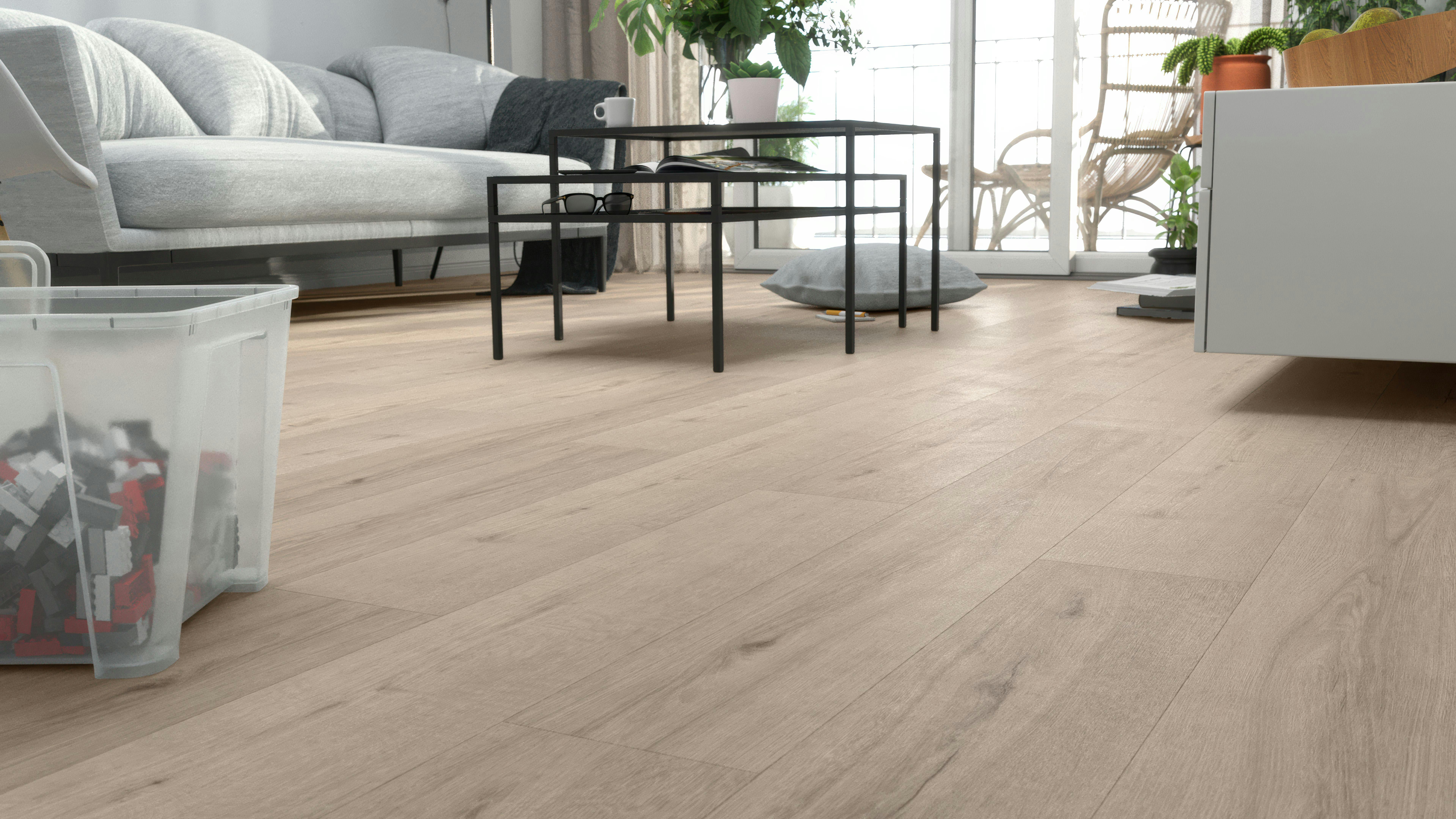 Rigid-Vinyl mit 4-seitiger Fuge