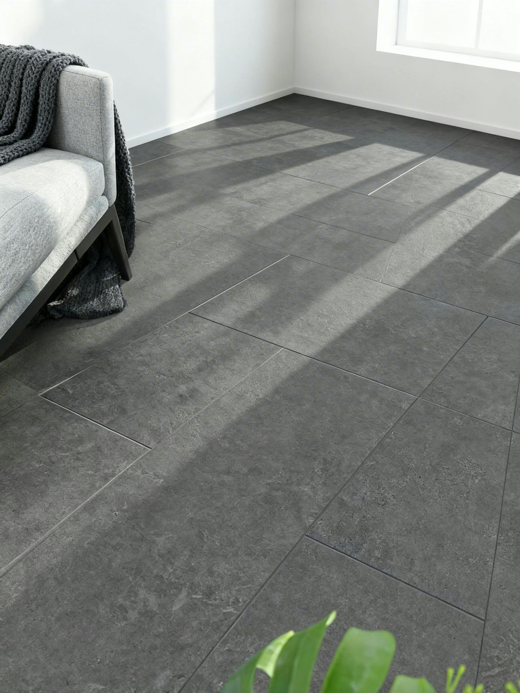 Laminat im Stein Dekor