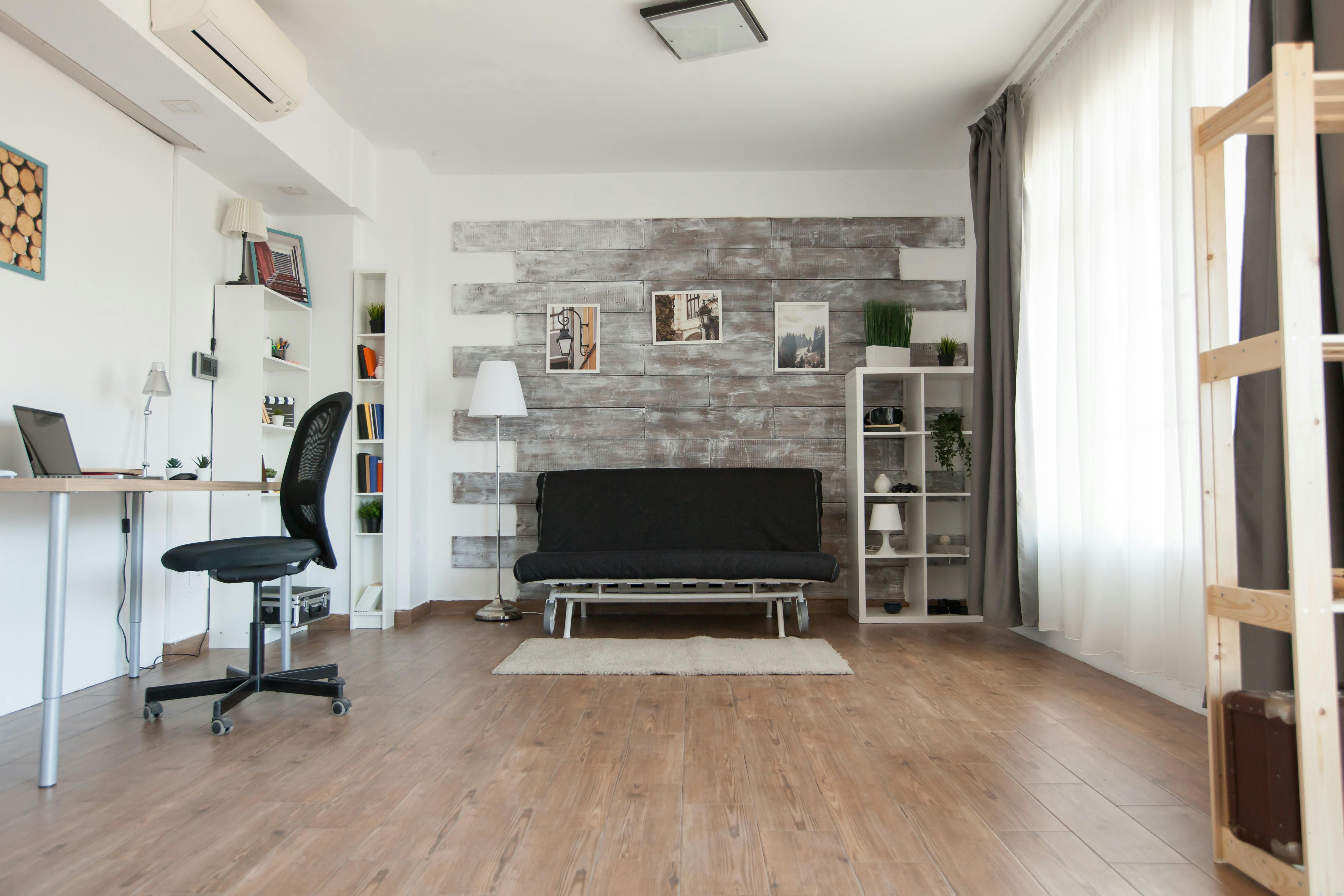 Vinylboden im Schlafzimmer