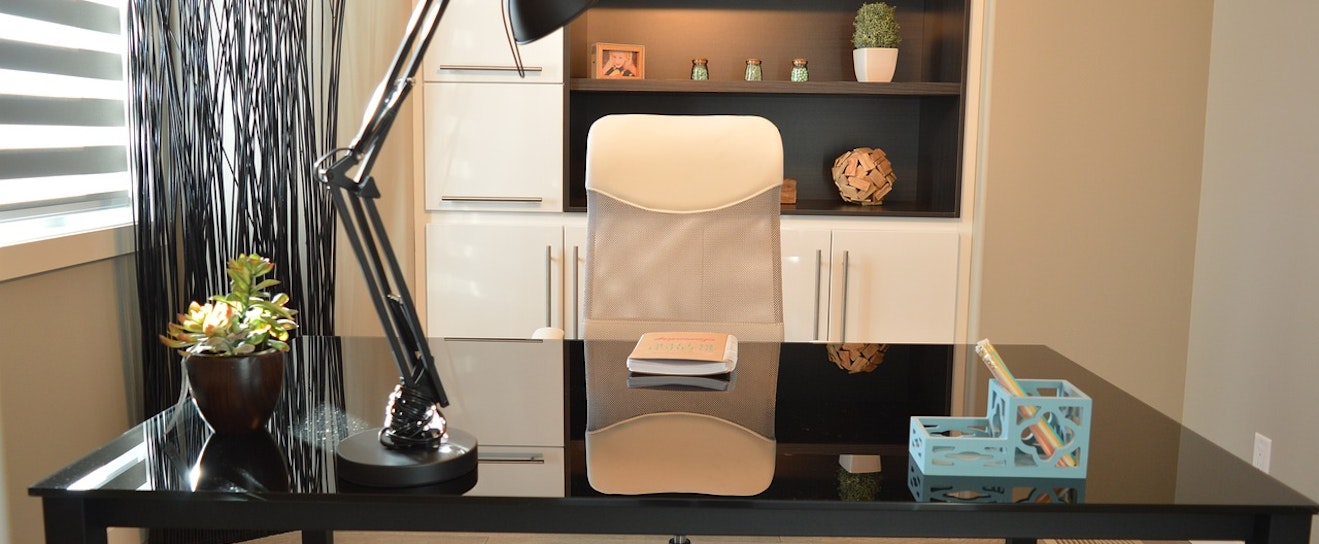 Vinylboden im Homeoffice