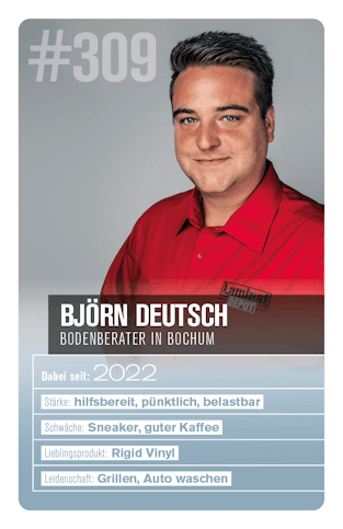 Mitarbeiter Björn Deutsch