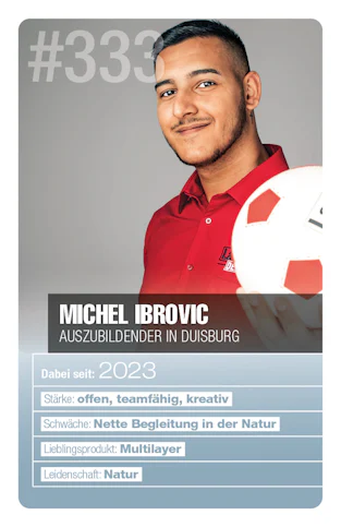 Mitarbeiter Michel Ibrovic