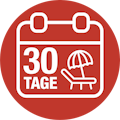 30 Tage Urlaub