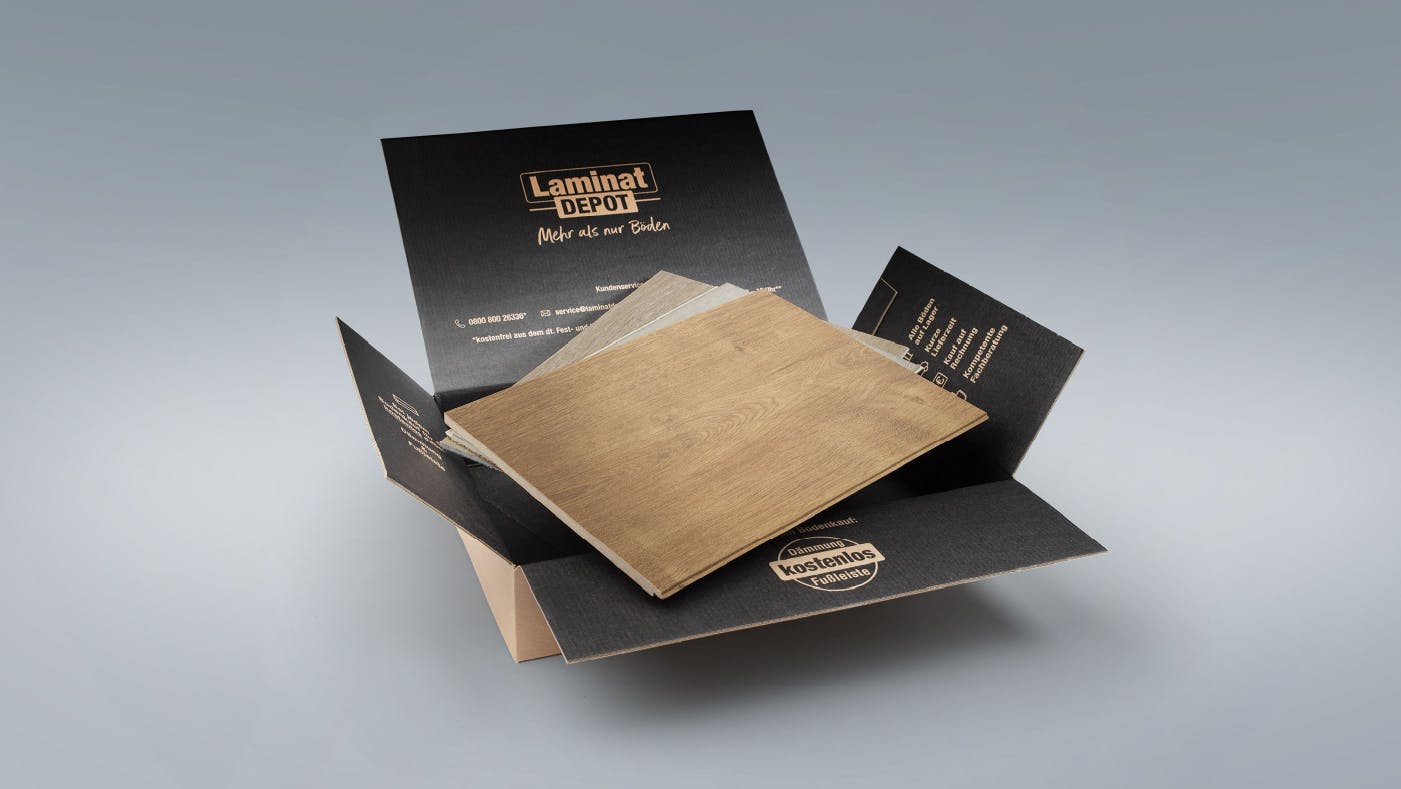 Bestelle kostenlose Bodenmuster bei LaminatDEPOT