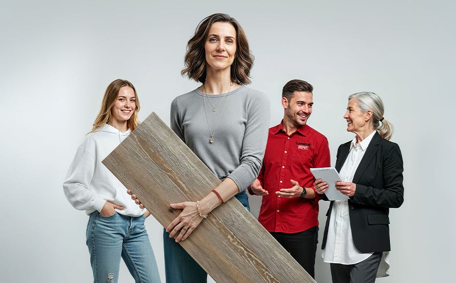 Frauen beim LaminatDEPOT Frauen Workshop