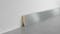 Fußleiste Exquisit - Alu Silber gebürstet - 58 mm Produktbild Schlafzimmer - Urban zoom