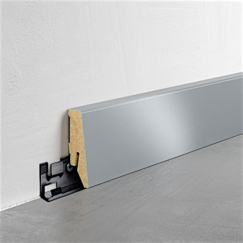 Fußleiste Exquisit - Alu - 58 mm Produktbild