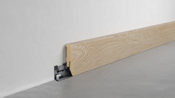 Fußleiste Exquisit - Eiche geschliffen - 58 mm Produktbild