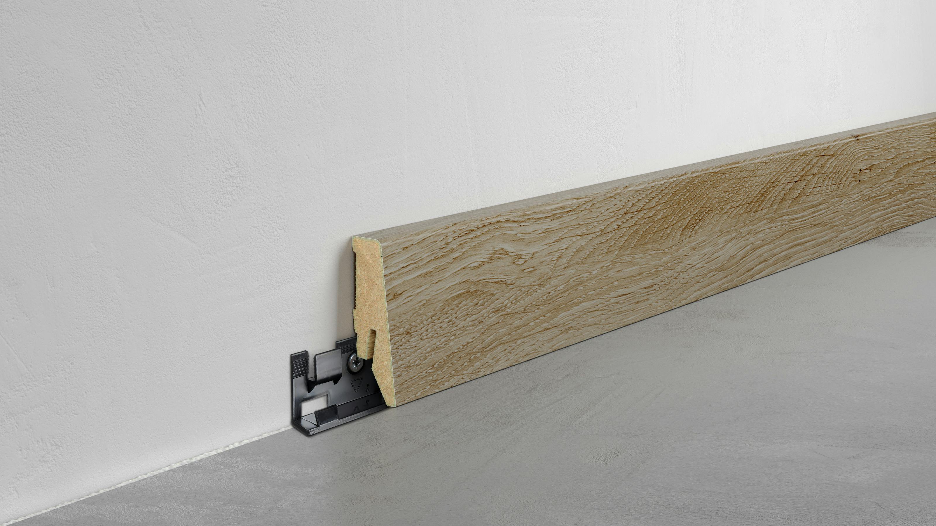 Fu&szlig;leiste Exquisit - Phalsbourg Eiche - 58 mm Produktbild