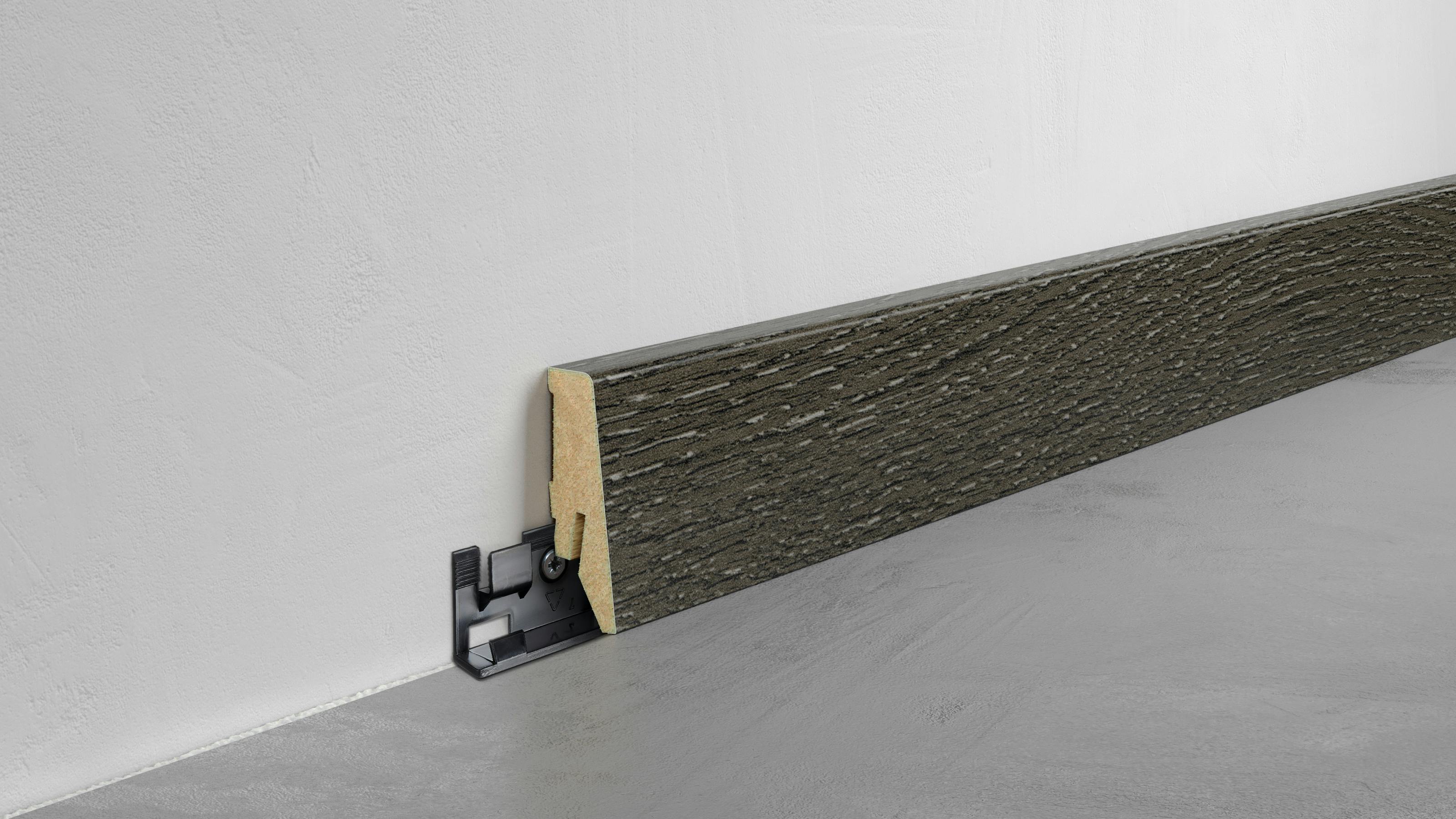 Fu&szlig;leiste Exquisit - Capital Oak - 58 mm Produktbild