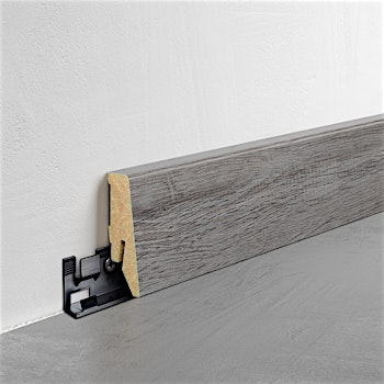 Fußleiste Exquisit - Felseneiche - 58 mm Produktbild