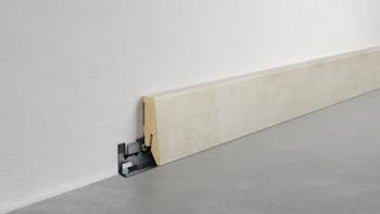 Fußleiste Exquisit - Basalto Bianco - 58 mm Produktbild