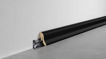 Fußleiste Klassik - Schwarz - 40 mm Produktbild