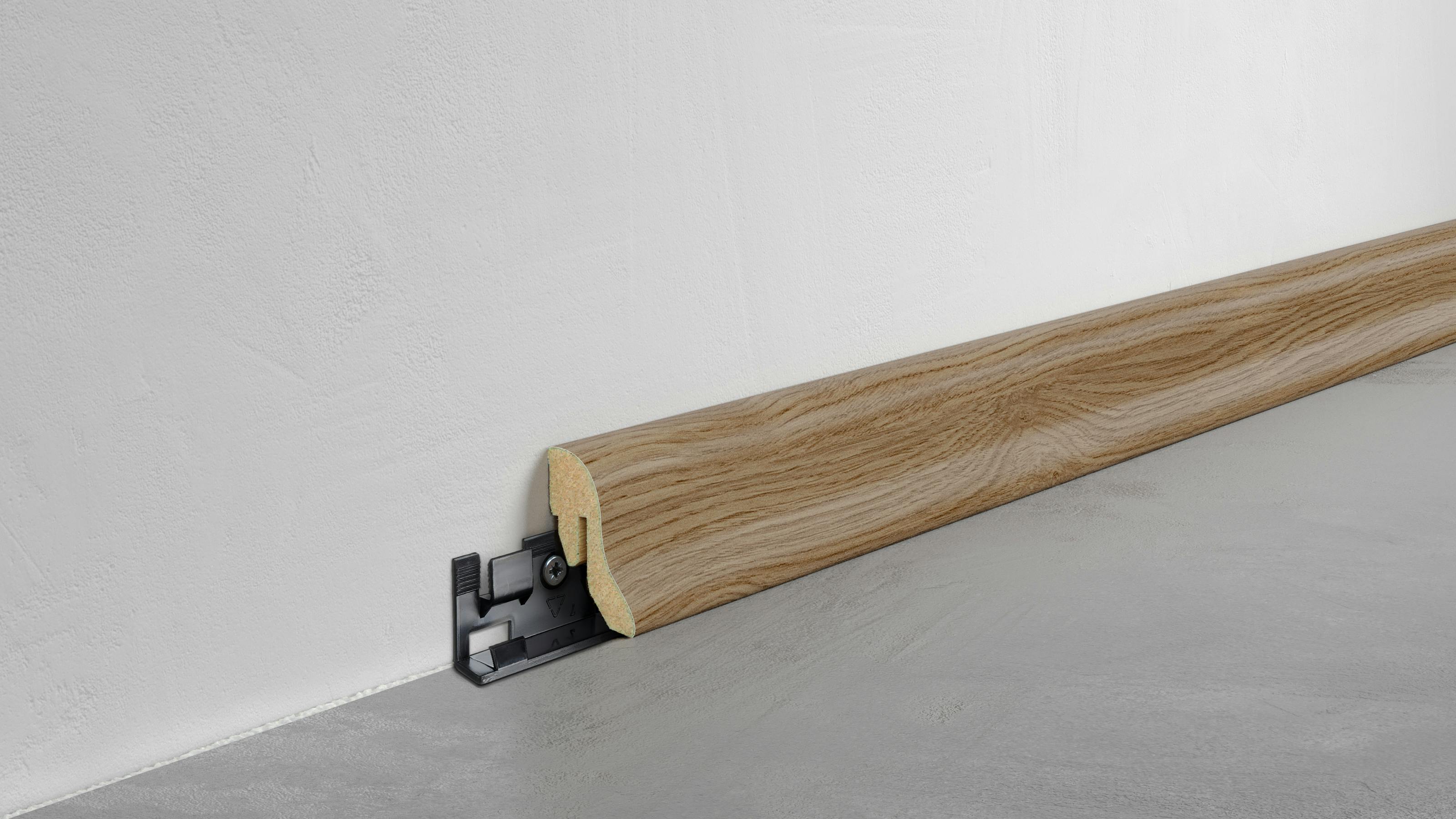 Fu&szlig;leiste Klassik - Kastelleiche - 40 mm Produktbild