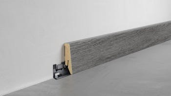 Fußleiste Exquisit - Denim Oak - 58 mm Produktbild