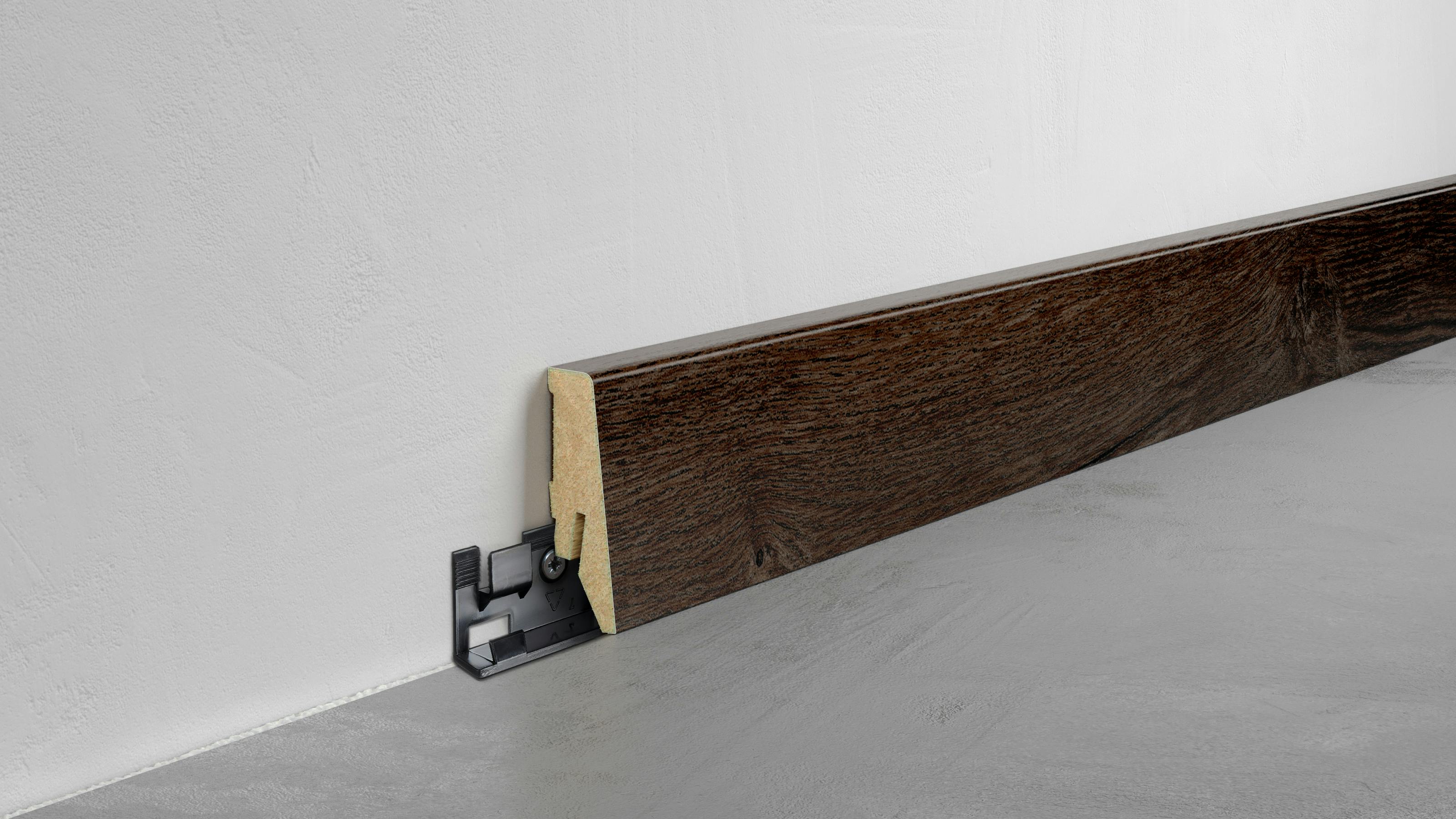 Fu&szlig;leiste Exquisit - Harbour Oak - 58 mm Produktbild