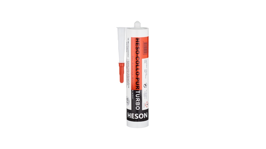 Heson Premium Montagekleber - 310 ml Produktbild Musterfläche von oben schräg zoom