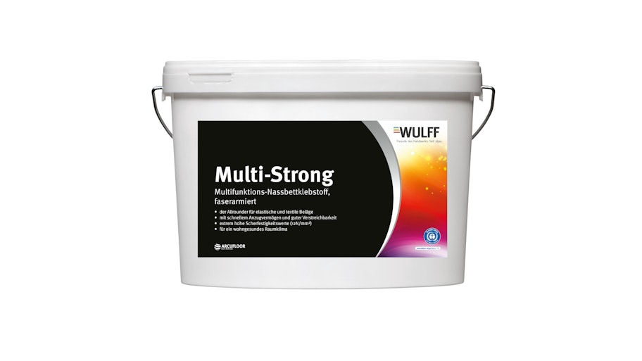 Wulff - Multi-Strong - 6 Kg - Nassbettkleber (faserarmiert) Produktbild