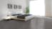 Laminat BoDomo Premium Beton Schiefergrau Produktbild Schlafzimmer - Urban zoom