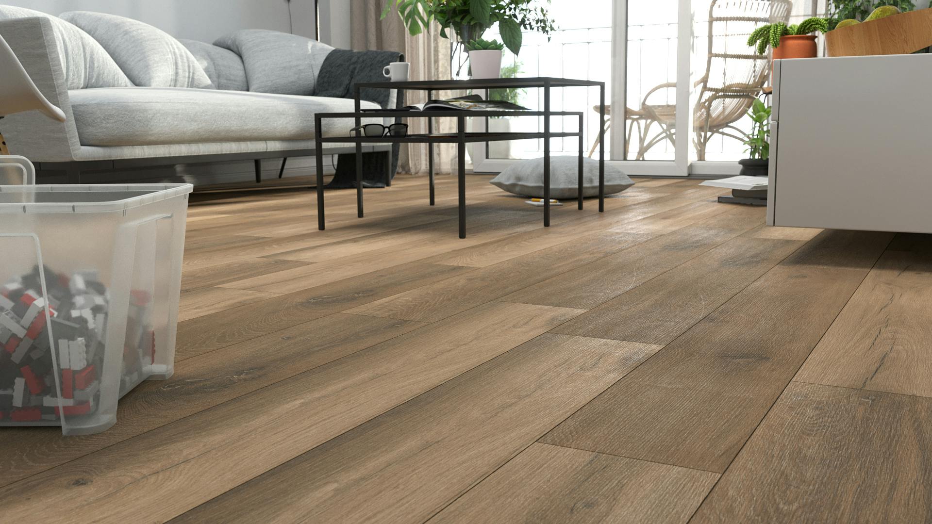 Laminat Kronoflooring MyStyle "MyArt" Wild West Oak Produktbild Schlafzimmer - Urban zoom