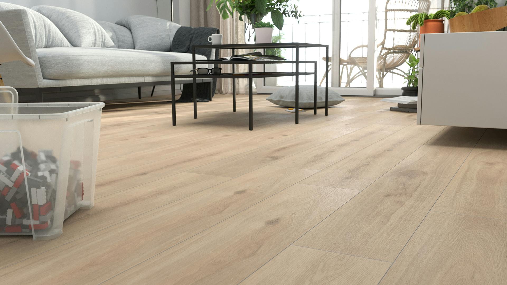 Laminat Kronoflooring MyStyle "MyArt" Desperados Oak Produktbild Schlafzimmer - Urban zoom