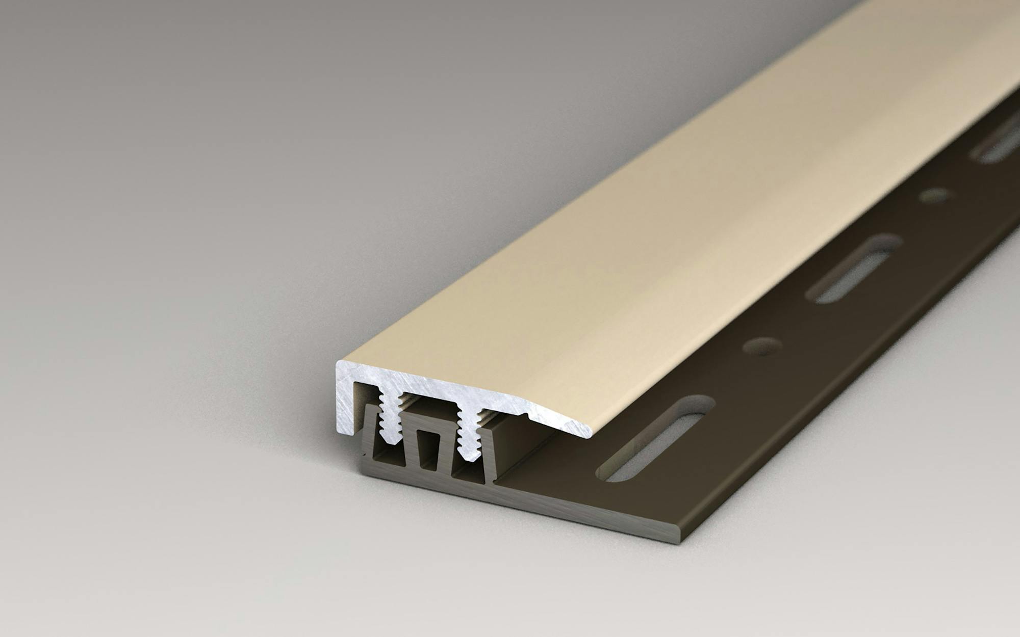 Prinz | Abschlussprofil | Alu | Sahara | 2,1 x 100 cm Produktbild
