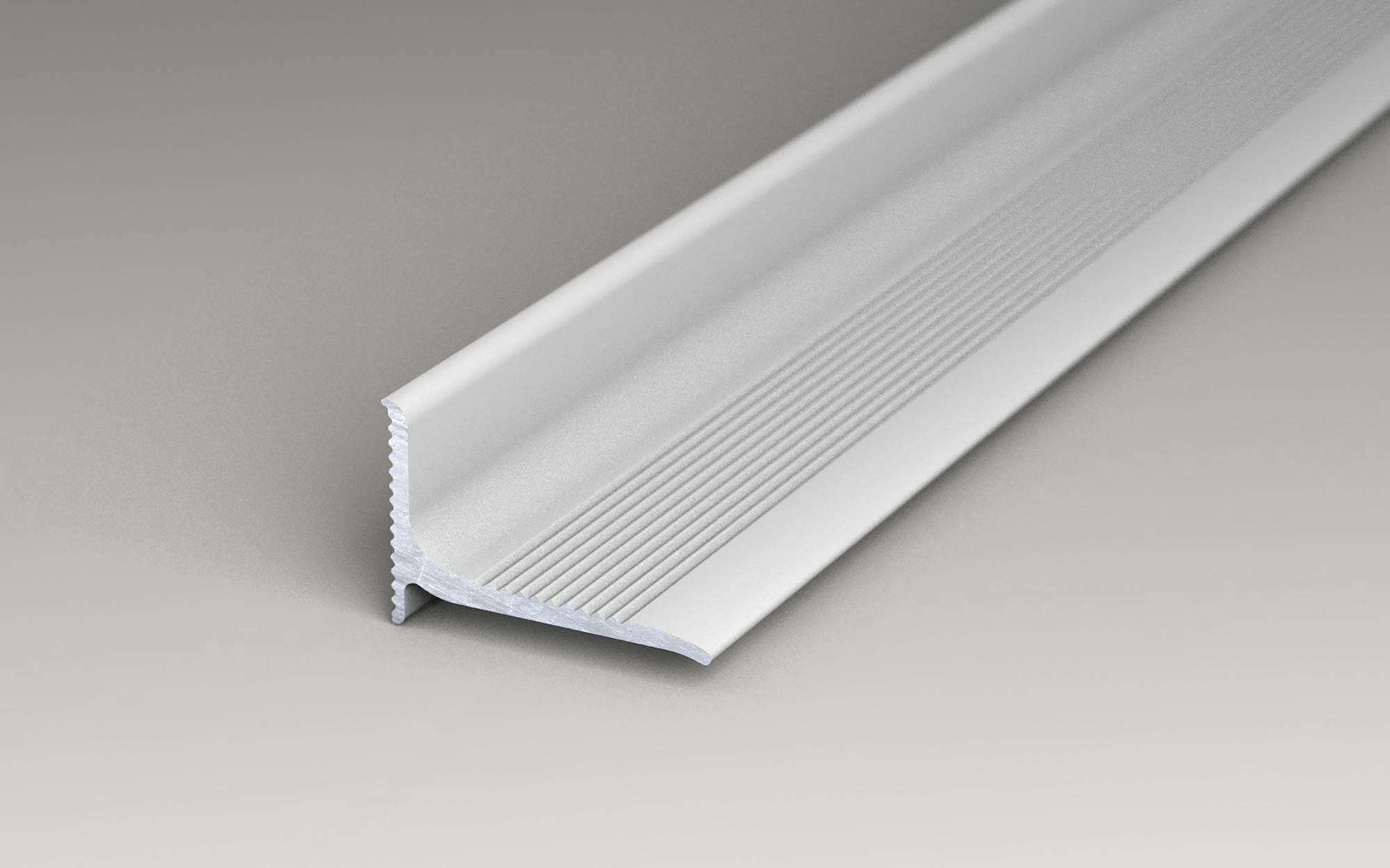 Prinz | Terrassenabschluss | Alu | Silber | 2 x 1,3 x 250 cm Produktbild