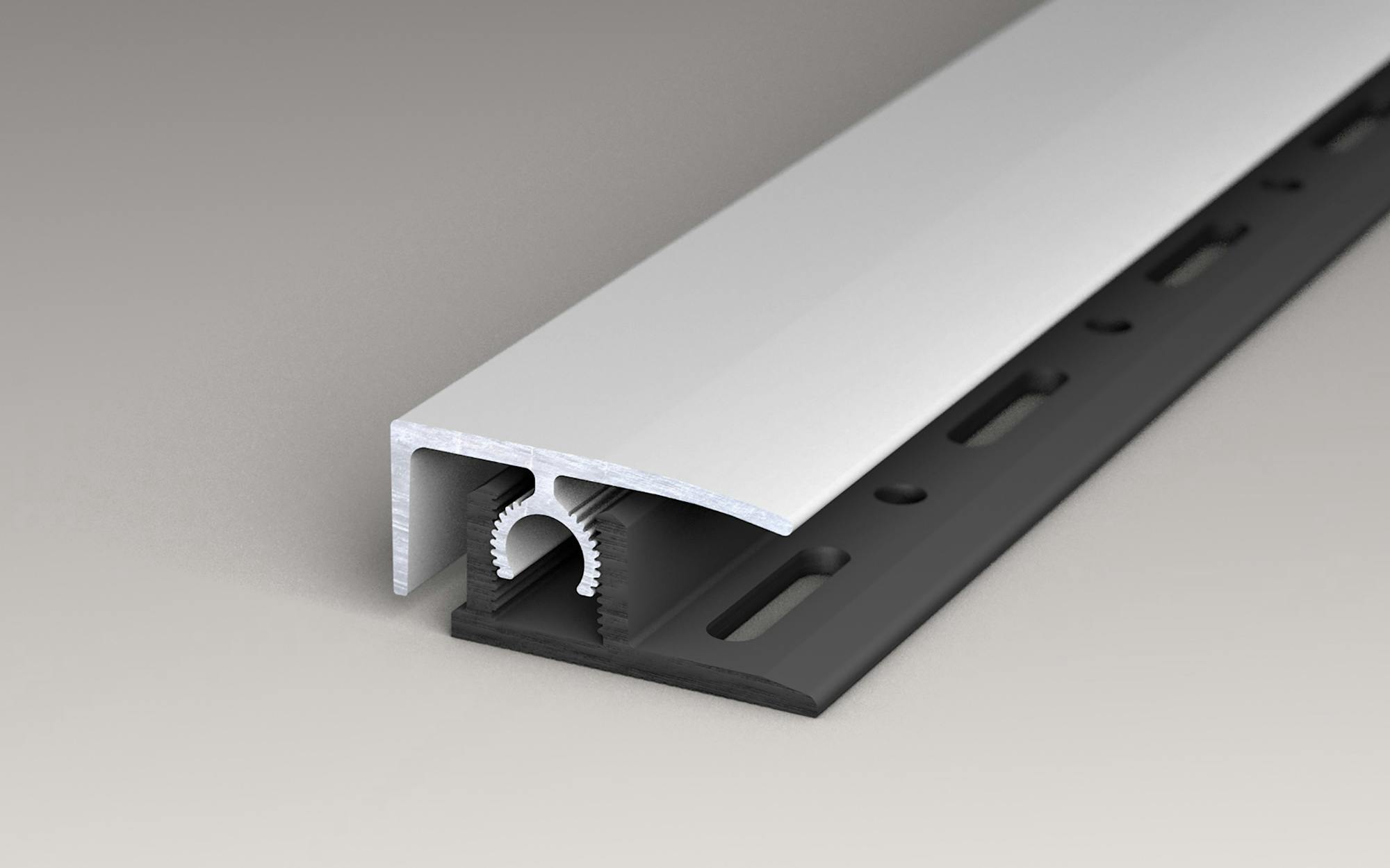 Prinz | Abschlussprofil | Alu | Silber | 2,6 x 100 cm Produktbild