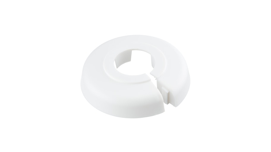Heizkörperrosette - 18 mm - Weiß Produktbild