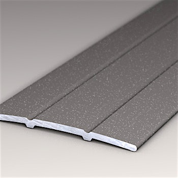 Prinz | Übergangsprofil | Alu | Grau Metallic | 3,8 x 270 cm Produktbild