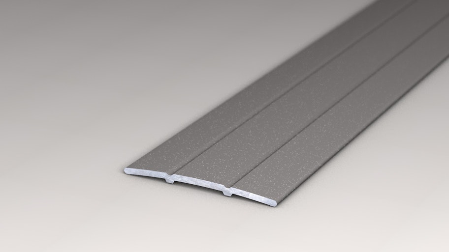 Übergangsprofil selbstklebend - Grau Metallic - 38 mm x 100cm Produktbild