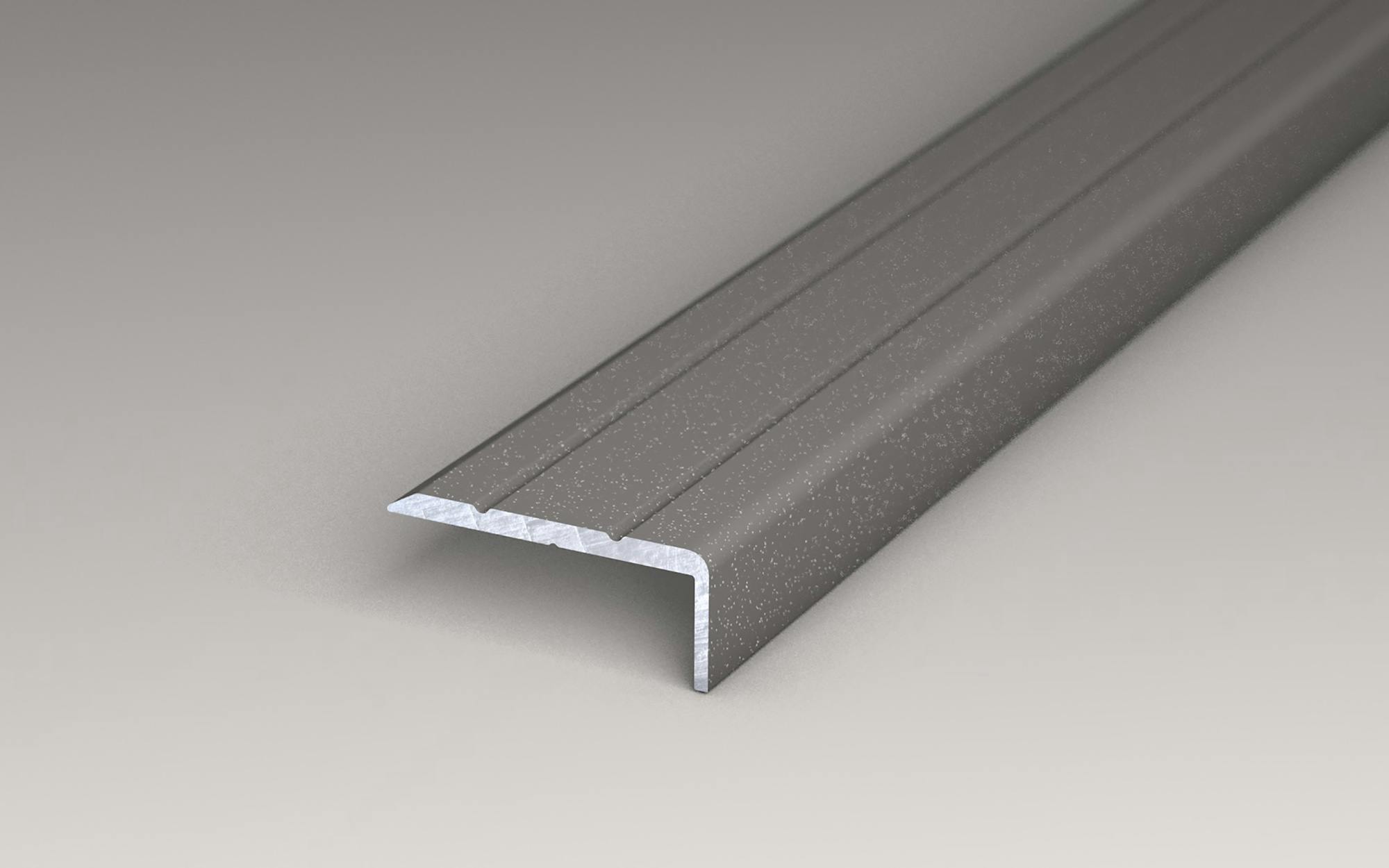 Prinz | Winkelprofil | Alu | Grau metallic | 2,45 x 1 x 100 cm Produktbild