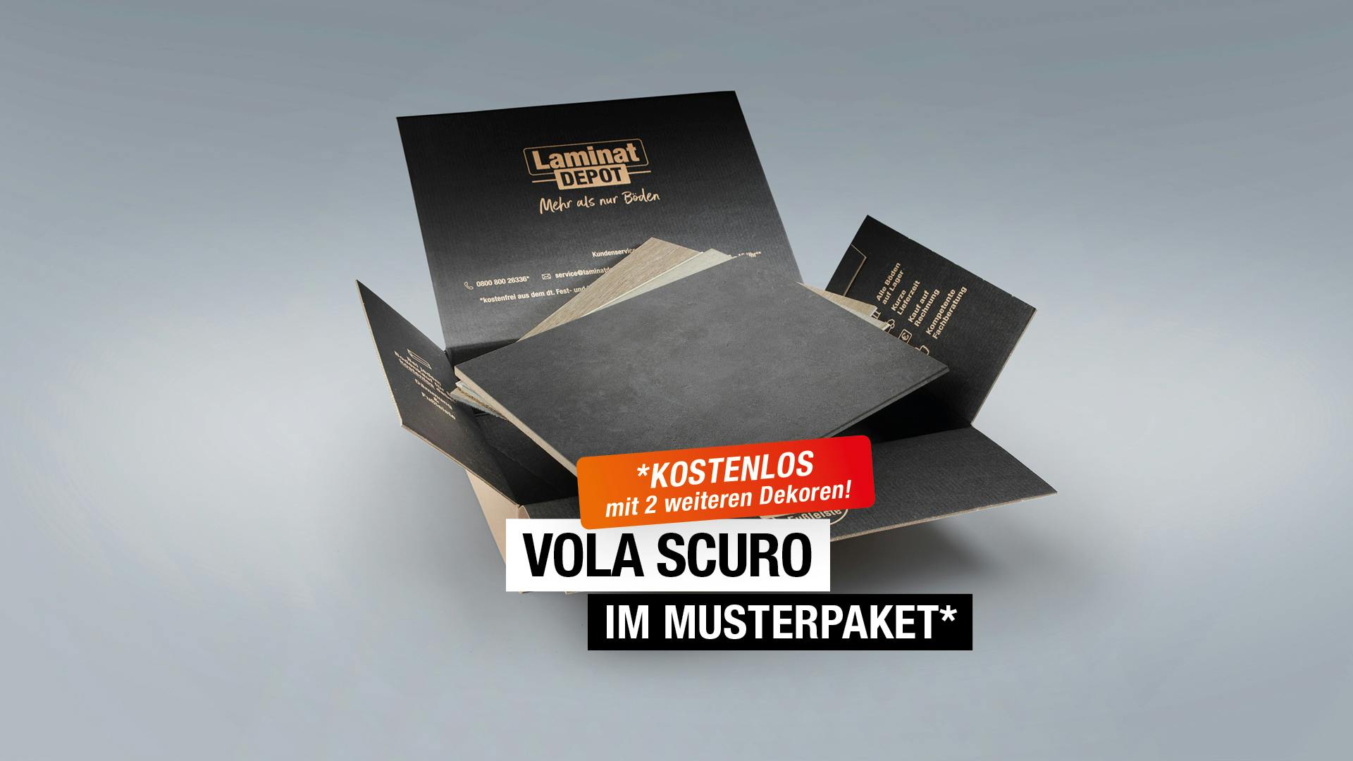 Laminat BoDomo Exquisit Vola Scuro Produktbild rendering7 zoom