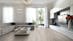 Laminat BoDomo Exquisit Roble Grey Produktbild Wohnzimmer - Urban mit Wohnwand zoom