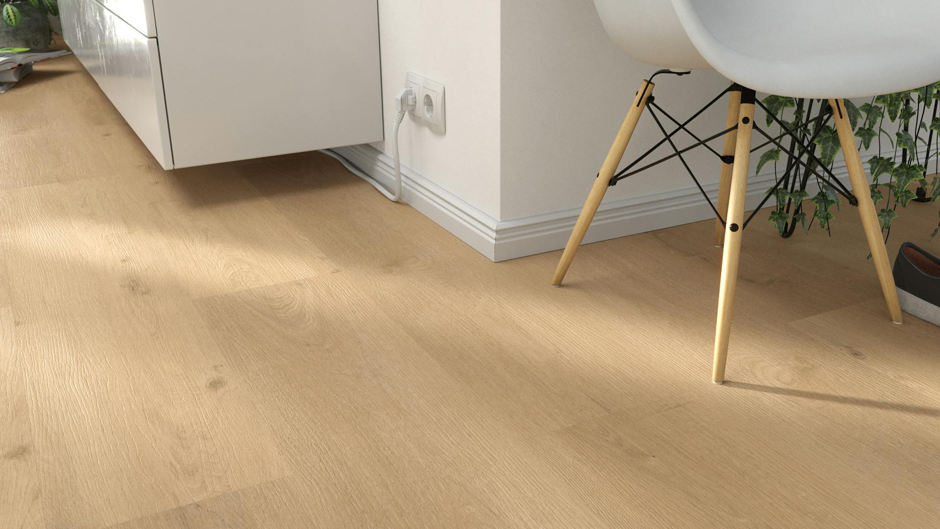 Montreal Oak nature Produktbild Wohnzimmer - Urban mit Wohnwand zoom