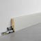 Fußleiste Exquisit - Achatgrau - 58 mm Produktbild Wohnzimmer - Urban mit Wohnwand zoom