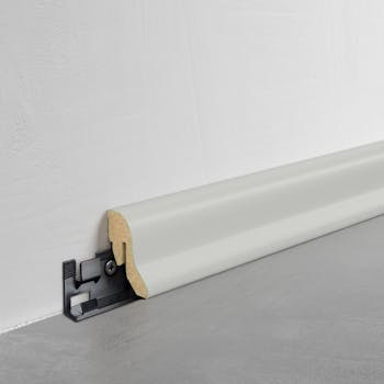 Fußleiste Klassik - Achatgrau - 40 mm Produktbild