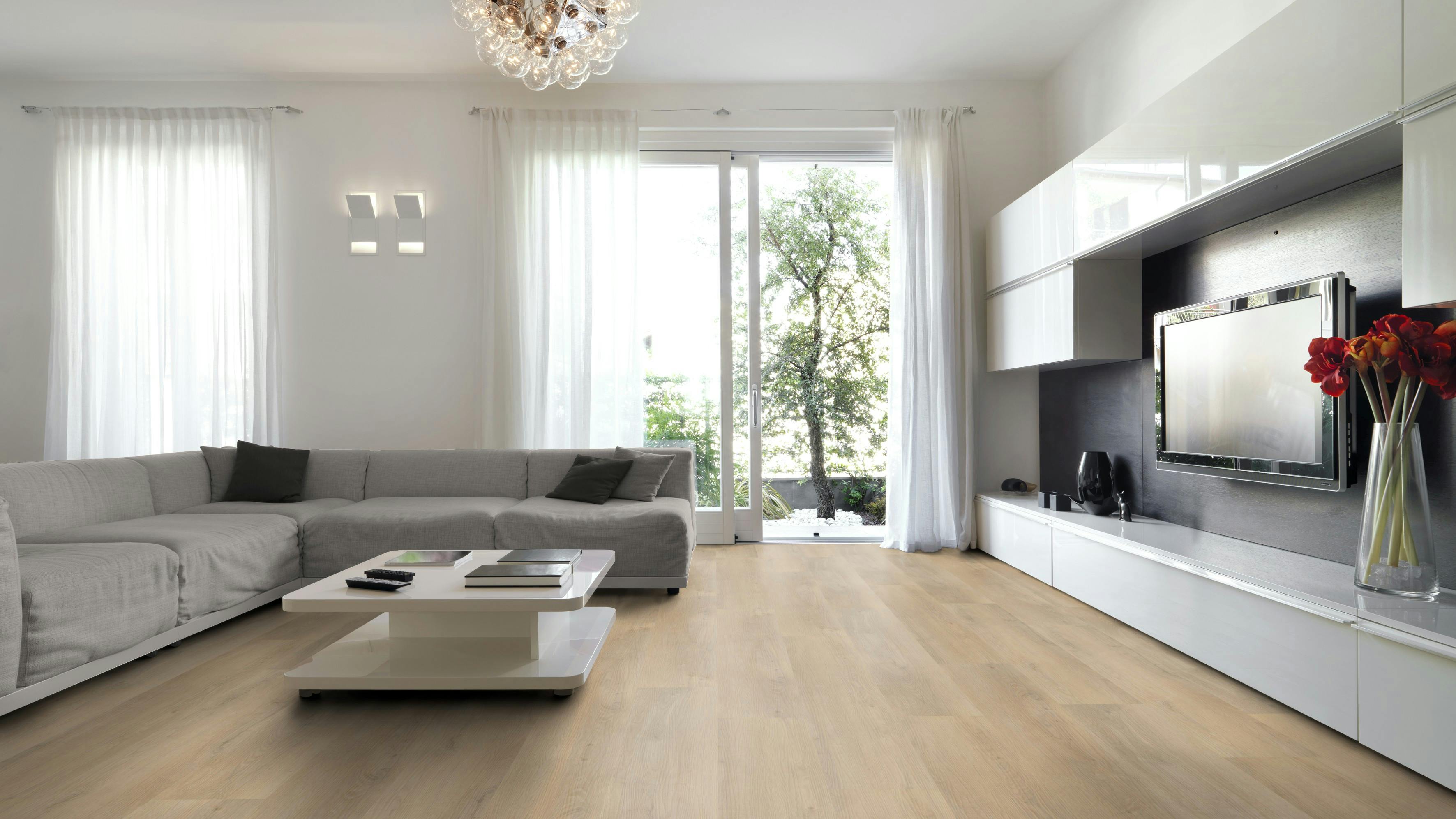 Victoria Desert Oak Brown Produktbild Wohnzimmer - Urban mit Wohnwand zoom