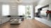 Laminat Kronoflooring MyArt Ethereal Oak Produktbild Wohnzimmer - Urban mit Wohnwand zoom