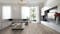 Rigid-Vinyl BoDomo Premium Scarpe Produktbild Wohnzimmer - Urban mit Wohnwand zoom