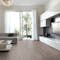 Laminat BoDomo Premium Akazie Blosen Produktbild Wohnzimmer - Urban mit Wohnwand zoom
