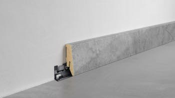 Fußleiste Exquisit - Marmor grey - 58 mm Produktbild