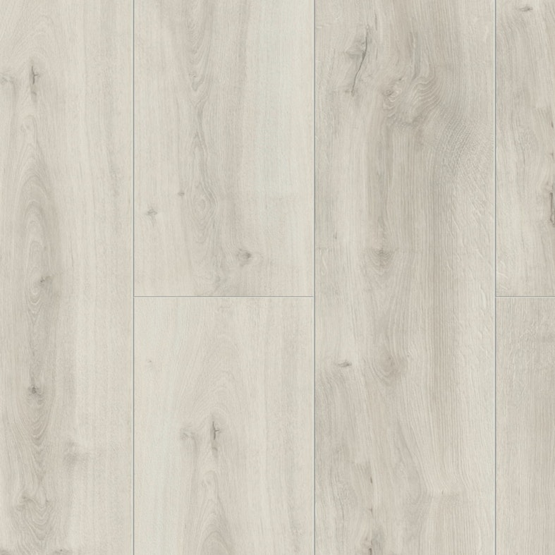 Laminat BoDomo Premium Palace Oak weiss Produktbild Musterfläche von oben schräg zoom