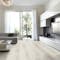 Laminat BoDomo Premium Palace Oak weiss Produktbild Wohnzimmer - Urban mit Wohnwand zoom