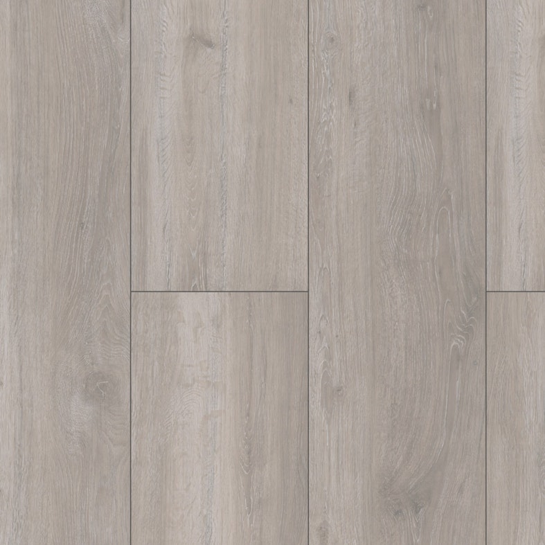 Laminat BoDomo Premium Palace Oak grau Produktbild Musterfläche von oben schräg zoom