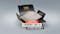 Rigid-Vinyl COREtec The Essentials - 1800+++ Fremont Oak 93 Produktbild Musterfläche von oben grade zoom