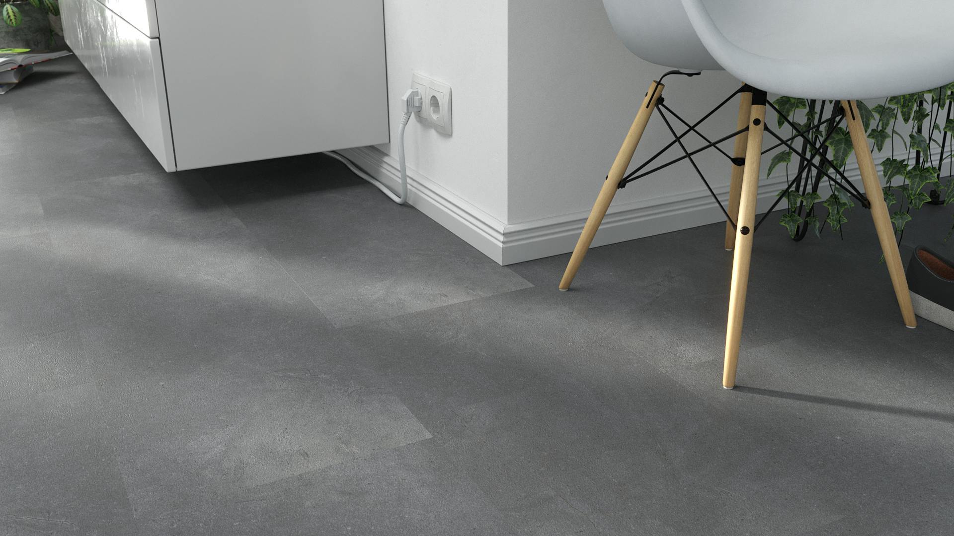 Kamea black Produktbild Wohnzimmer - Urban mit Wohnwand zoom